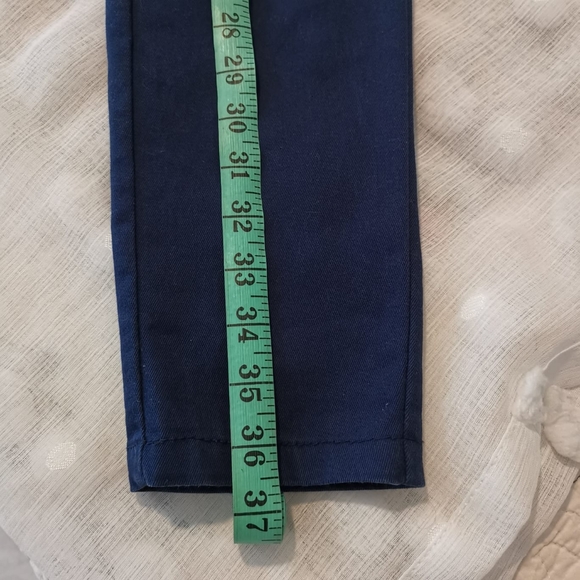 Low-rise navy pants size 8 - Picture 6 of 7